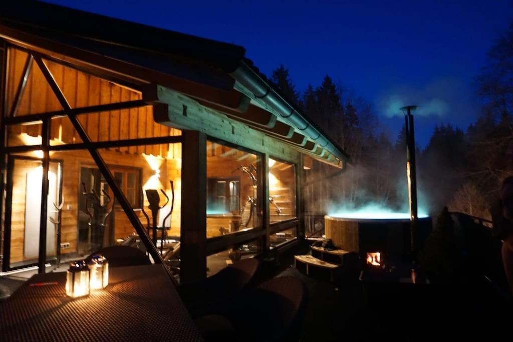 Chalet S - 5 Sterne Luxus Ferienhaus Direkt Am Eibsee Und Zugspitze Grainau Exterior foto